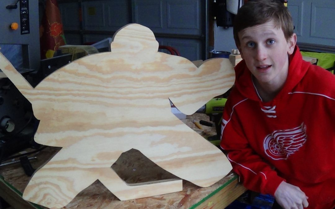 How to Make a Mini Stick Goalie