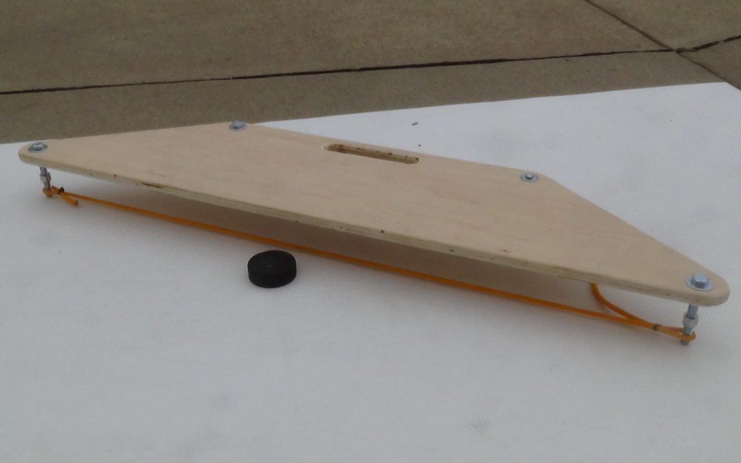 How to Make a Hockey Puck Rebounder