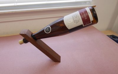 How to Make a Wine Bottle Holder