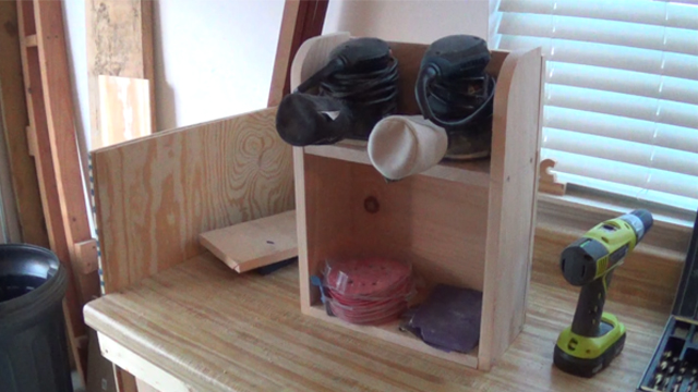 How to Make a Sanding Organizer