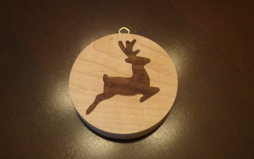 How to Make a X-Mas Ornament w/ Inlay