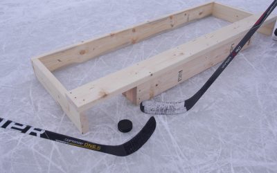 How to Make a Pond Hockey Goal